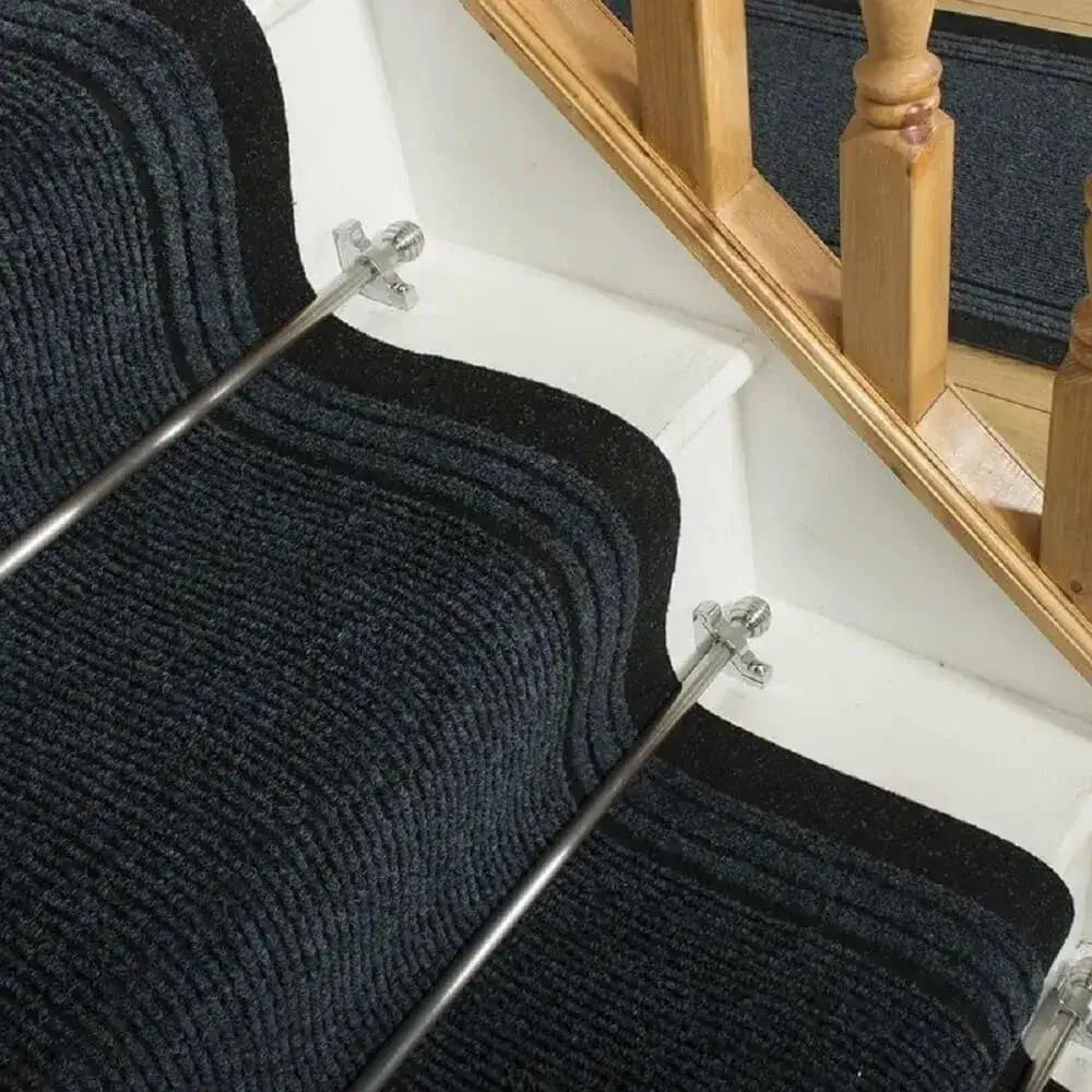 Cozy Blue Carpet Runner For Stairs (Sydney)