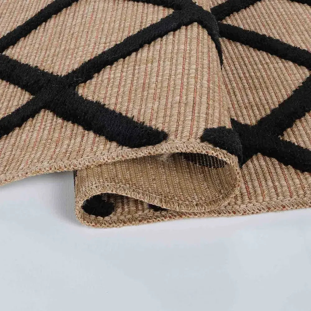 Harper Aztec Black Runner Rug