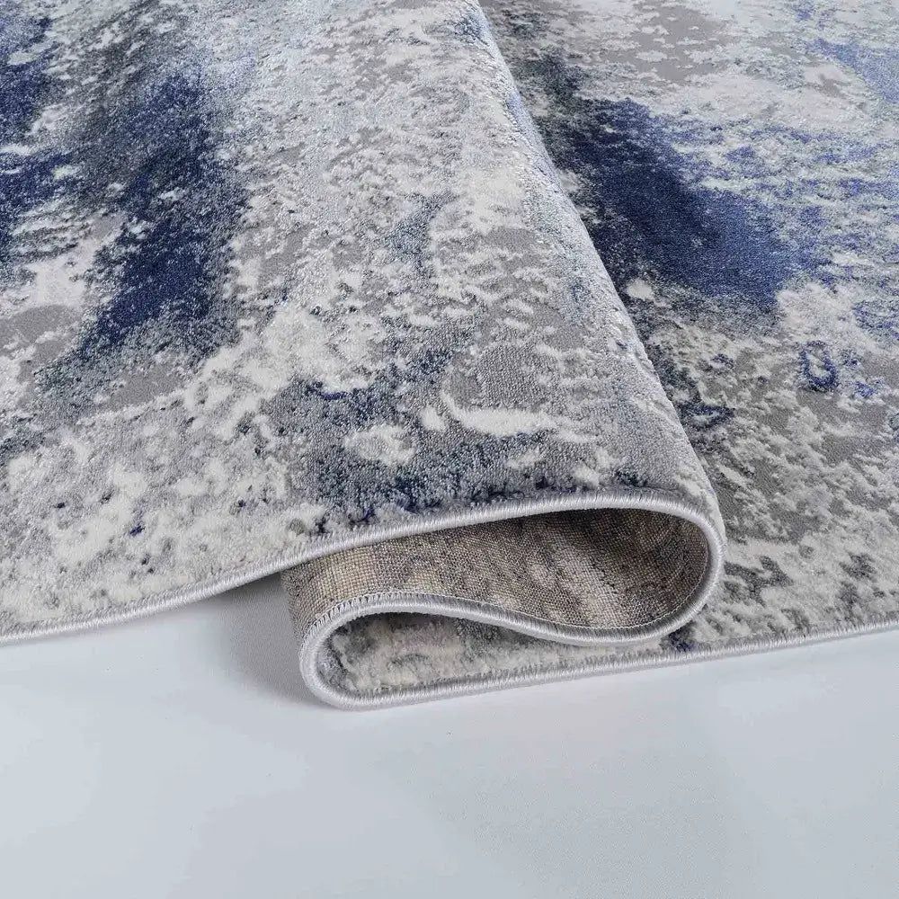 Emperor 310 Onyx Navy Runner Rug