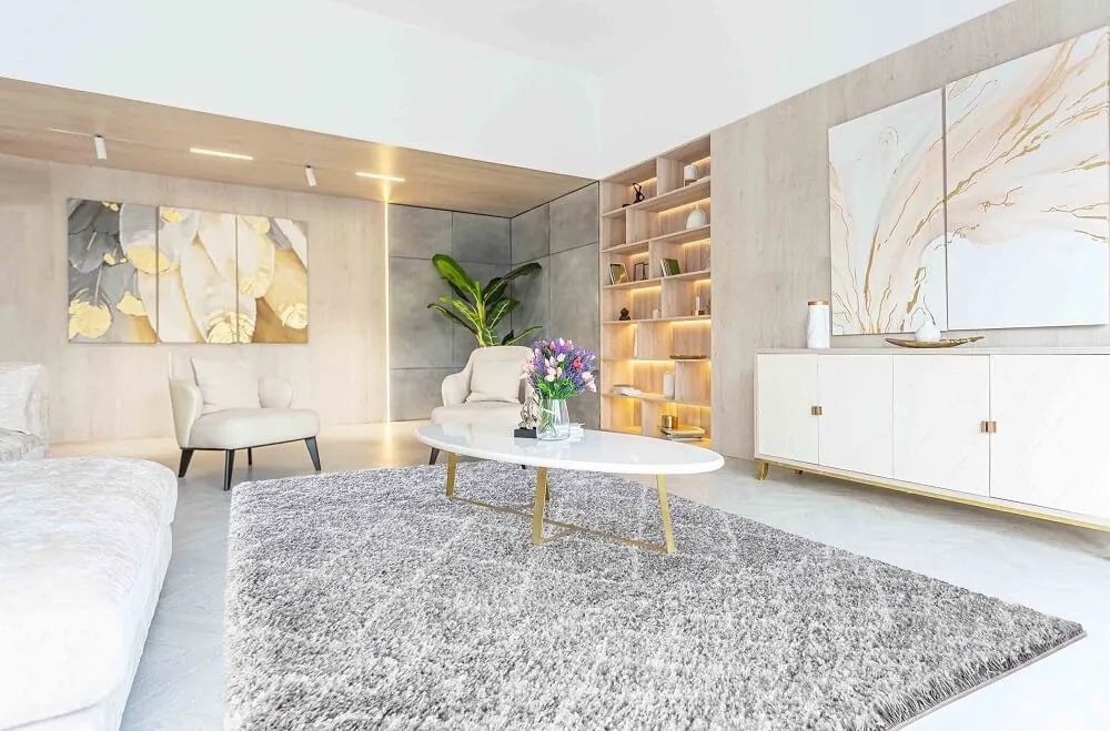 Marrakesh 515 Living Room Area Rug Grey