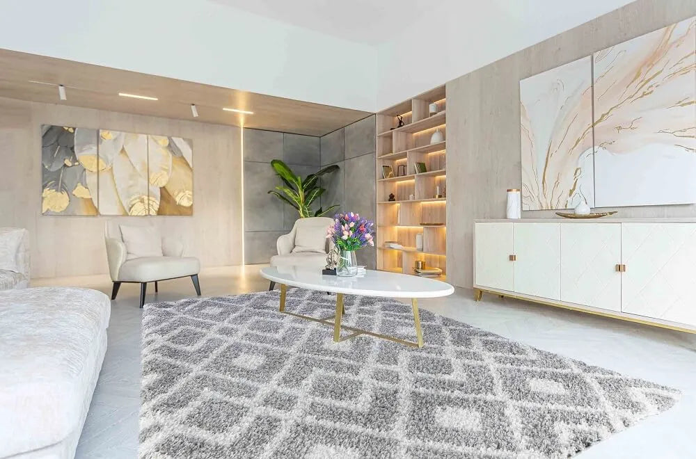 Marrakesh 530 Living Room Area Rug Grey