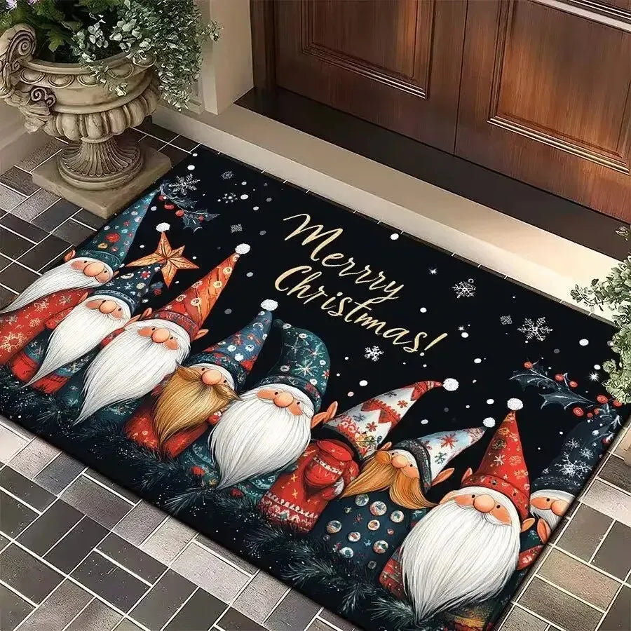Christmas Gnome Doormat – Festive Mat
