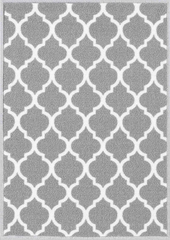 Havana Trellis Door & Floor Mats Grey