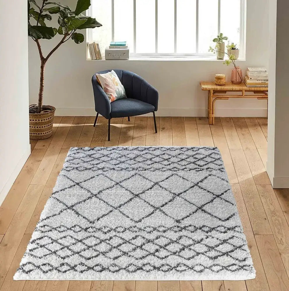 Marrakesh 515 Living Room Area Runner Rug Dark Cream