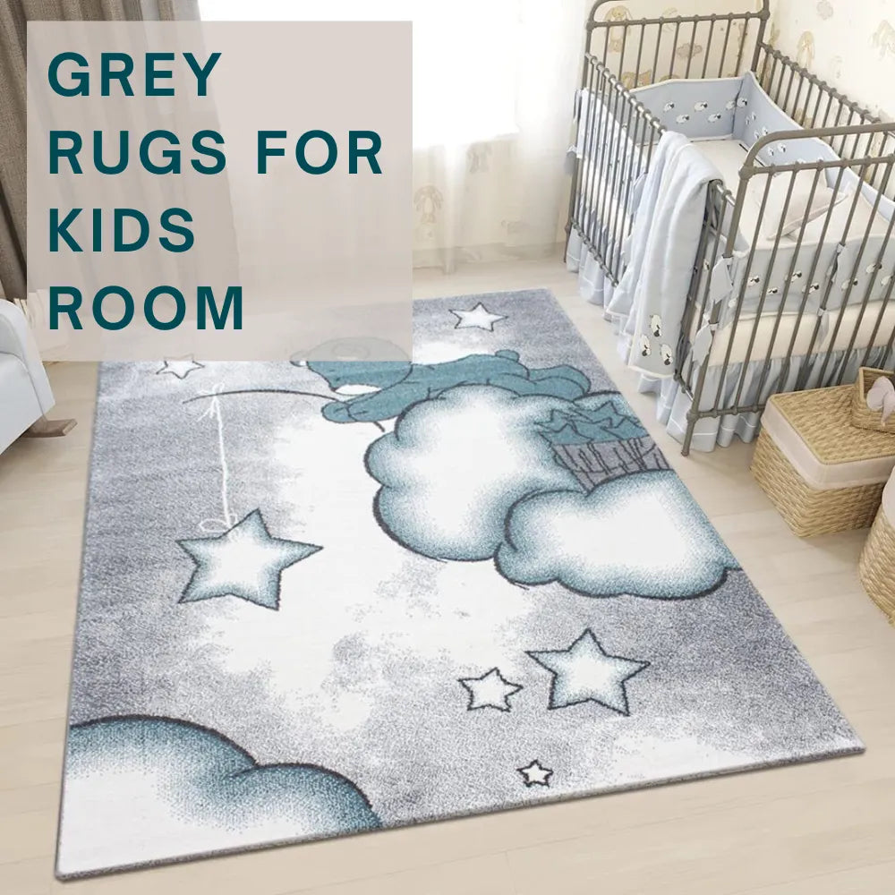 Choosing the Perfect Grey Rug for a Nursery or Kids' Room