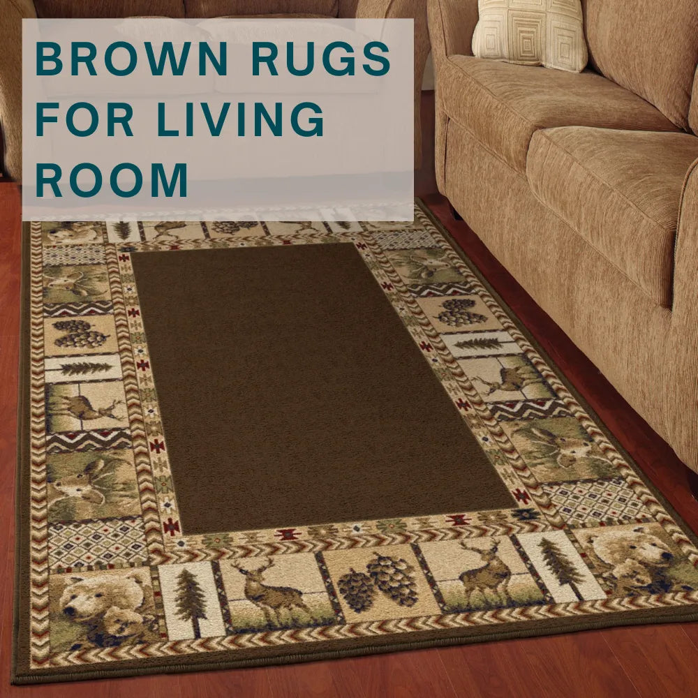 Brown Rugs for Living Rooms: Cozy and Inviting Choices