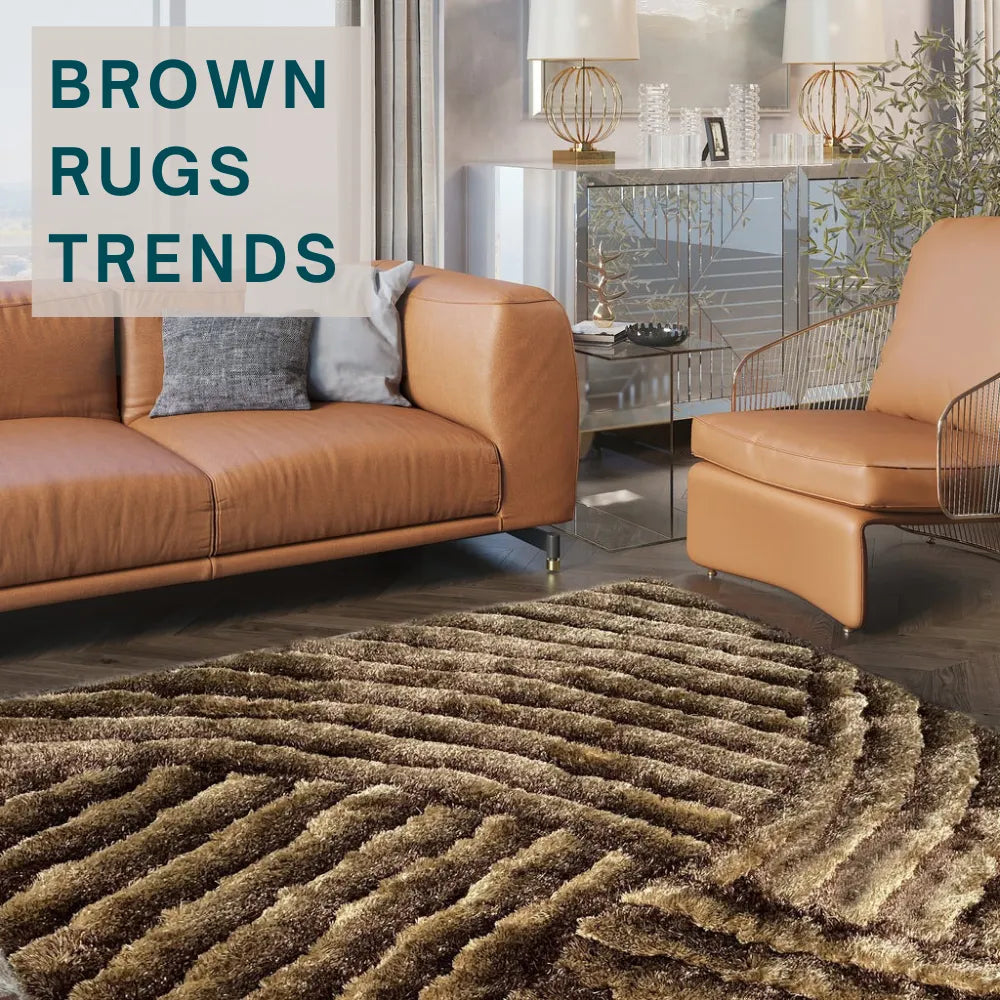 Why Brown Rugs Are Making a Comeback in Interior Design