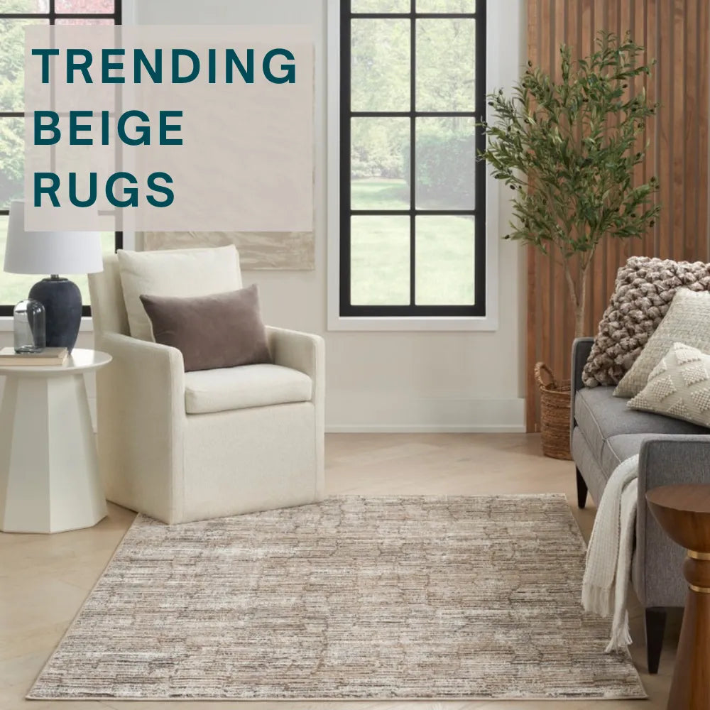 Textured Solid Rug Trends Top Beige Rug Trends for 2025: Hottest Neutral Tones