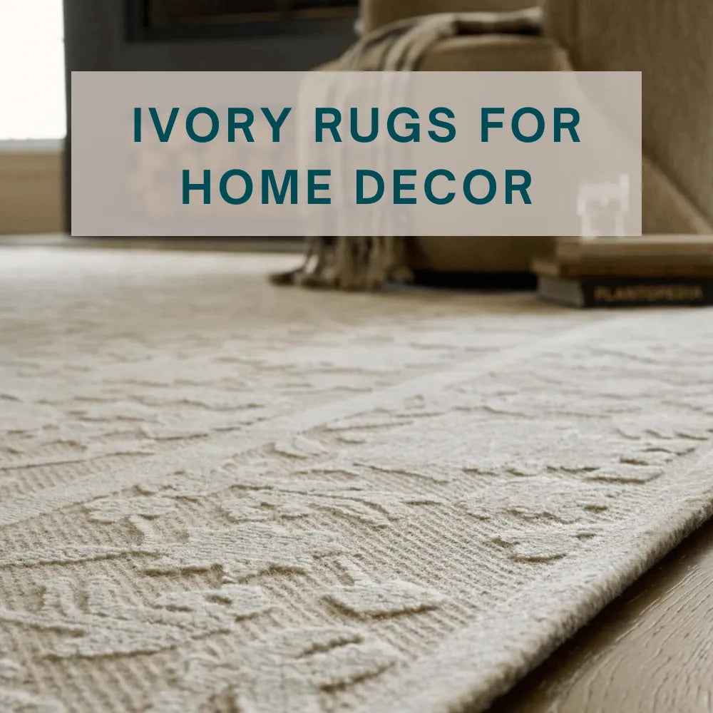 Ivory Rugs The Perfect Neutral Base for Any Decor Style