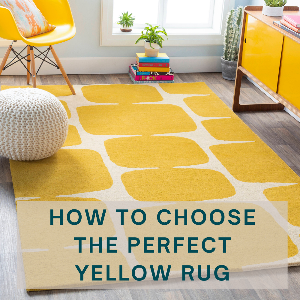 How to Choose the Perfect Yellow Rug for Your Space