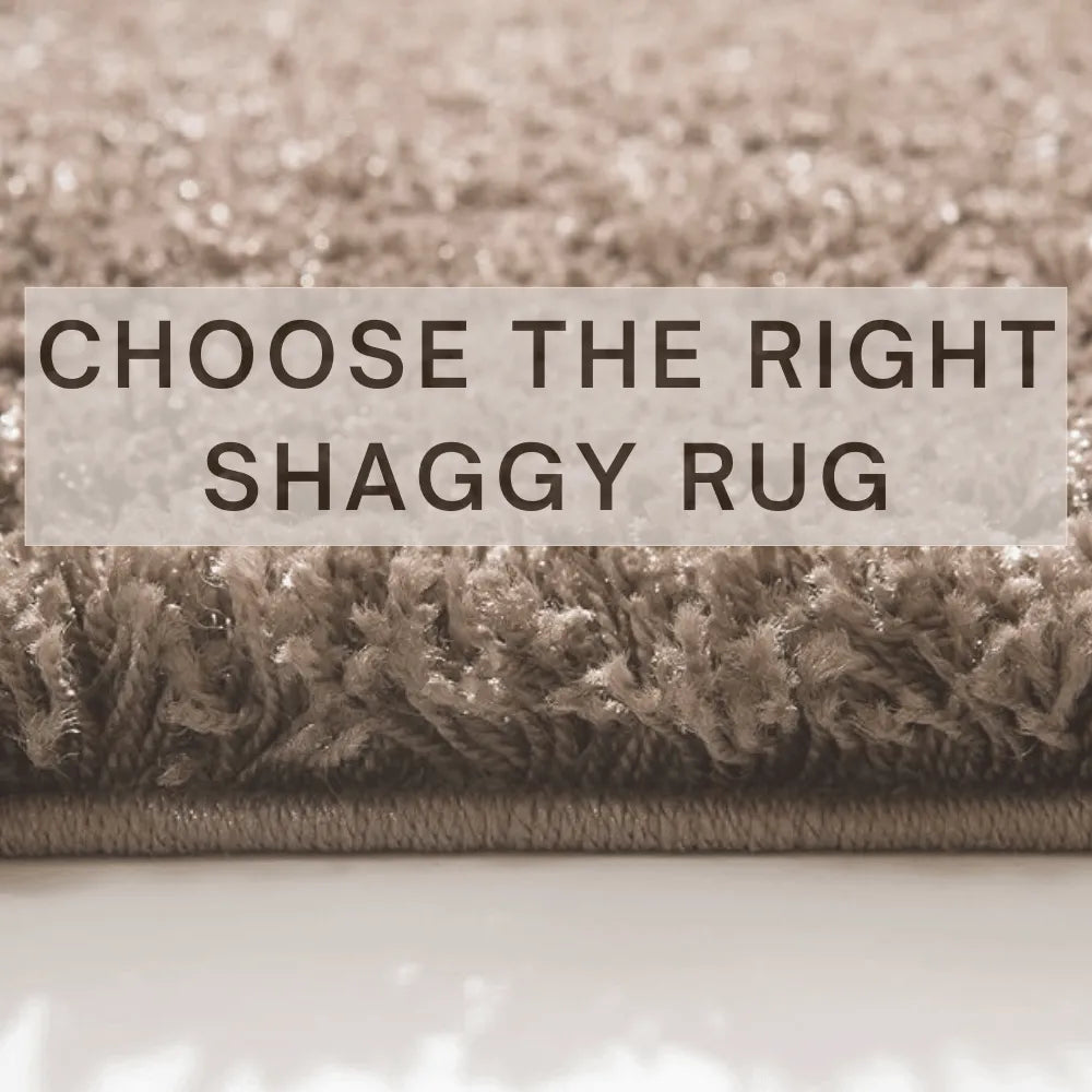 How to Choose the Perfect Shaggy Rug for Every Room