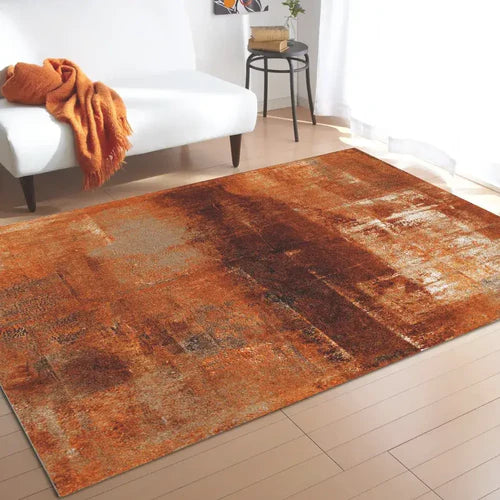 How to Pair Orange Rugs with Different Color Schemes
