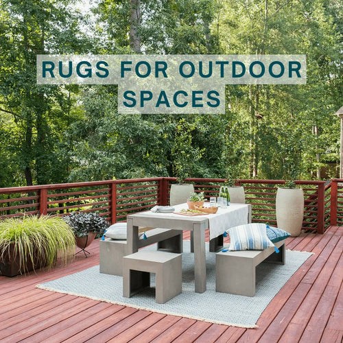 Rugs for Outdoor Spaces: How to Style Patios, Decks, and Balconies