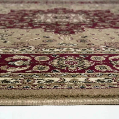 Vintage Traditional Runner Rugs Beige (R-174)