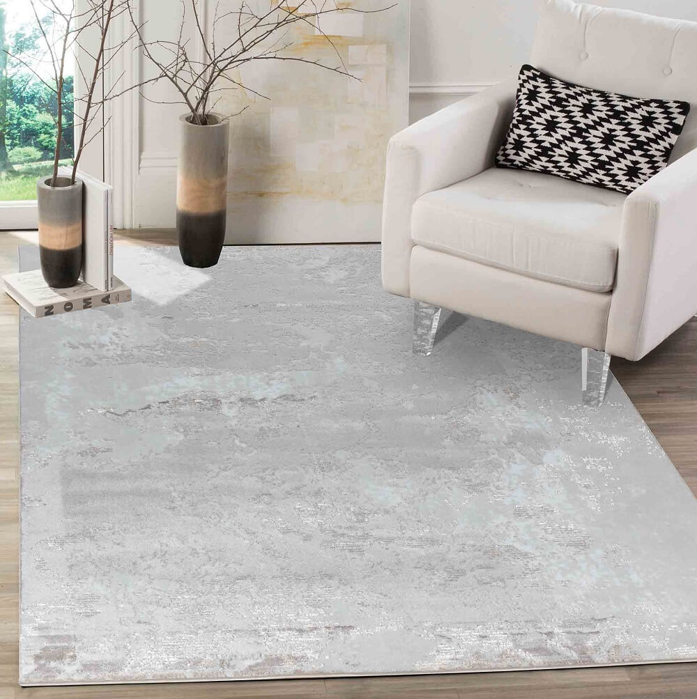 Serenity 271 Living Room Area Rug Stone