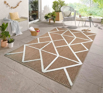 Harper Prism Cream Runner Rug