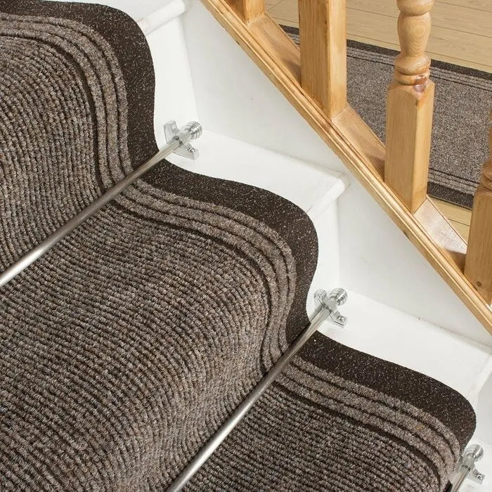 Cozy Brown Carpet Runner For Stairs (Sydney)