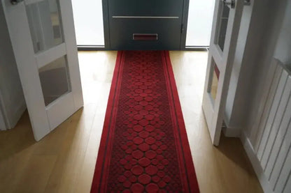 Vintage Elegant Red Stairs Runner (Cork)