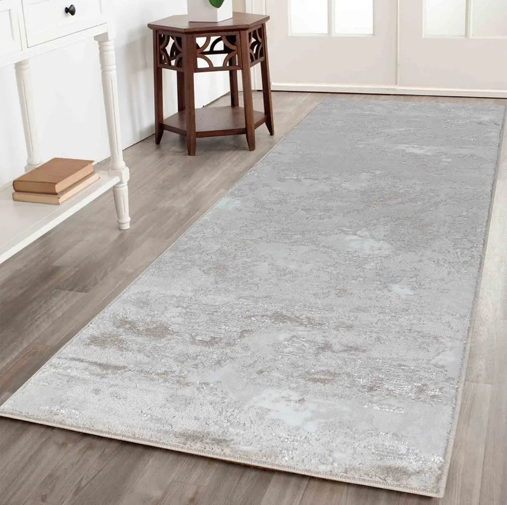 Serenity 271 Living Room Area Runner Rug Stone