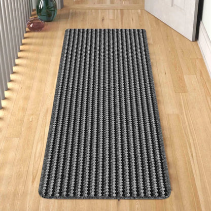 Eden Stripe Runner Mats Anthracite (Ed)