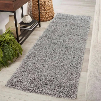 Oxford Living Room Area Runner Rug Grey