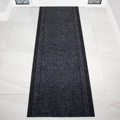 Cozy Anthracite Carpet Runner For Stairs (Sydney)