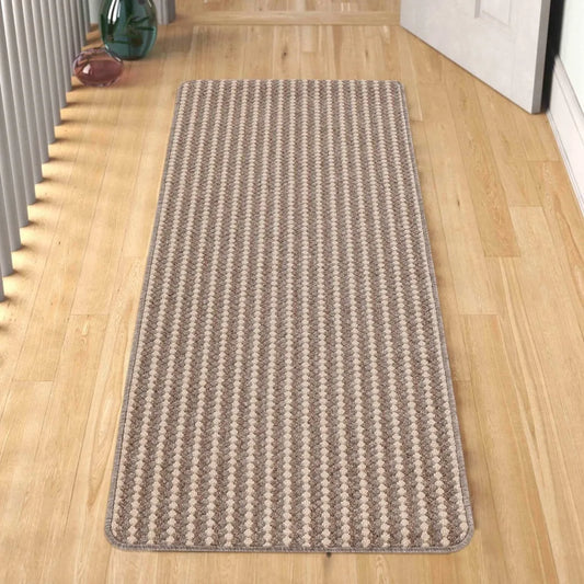 Eden Stripe Runner Mats Beige (Ed)