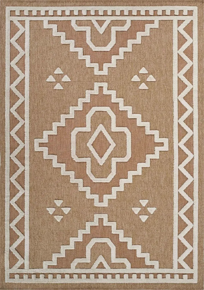 Harper Diamond Cream Runner Rug