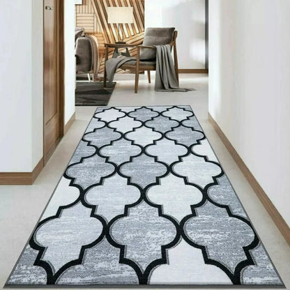 Washable Outdoor Runner Rugs Grey (OURA)