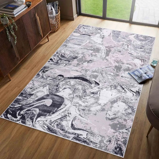 Emperor 315 Solarius Silver Runner Rug