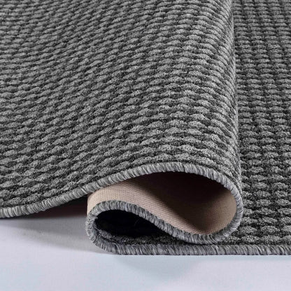 Eden Stripe Runner Mats Grey (Ed)