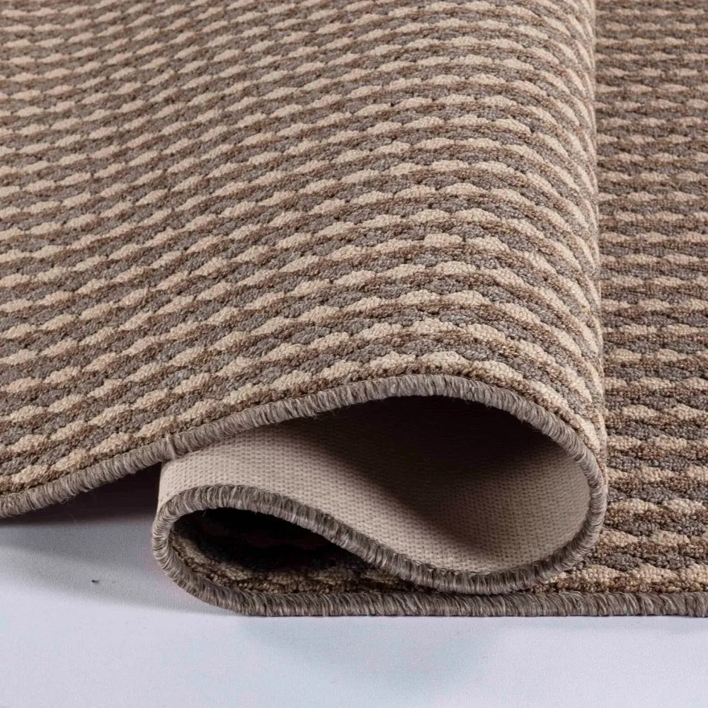 Eden Stripe Runner Mats Beige (Ed)