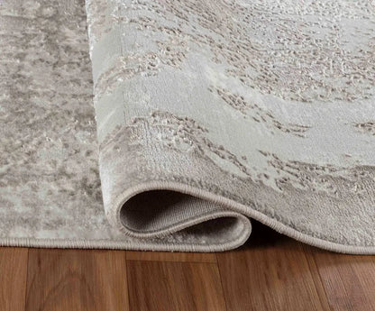 Serenity 208 Living Room Area Runner Rug Stone