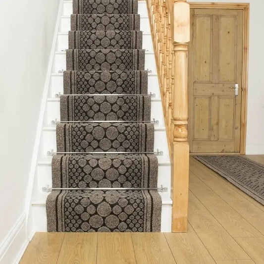 Vintage Elegant Brown Stairs Runner (Cork)