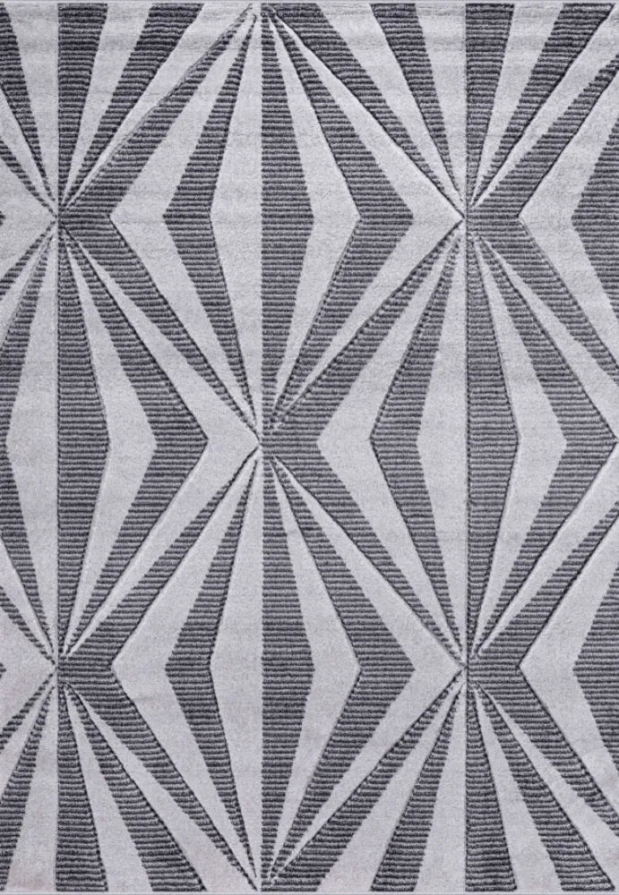 Valencia 765 Living Room Area Rug Dark Grey