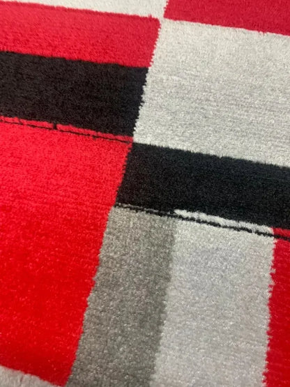 Stylish & Modern Runner Rugs Red Black (Kil)