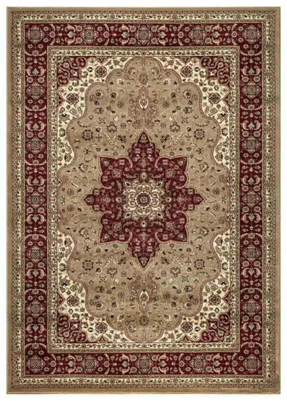 Vintage Traditional Runner Rugs Beige (R-174)