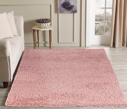 Oxford Living Room Area Rug Baby Pink