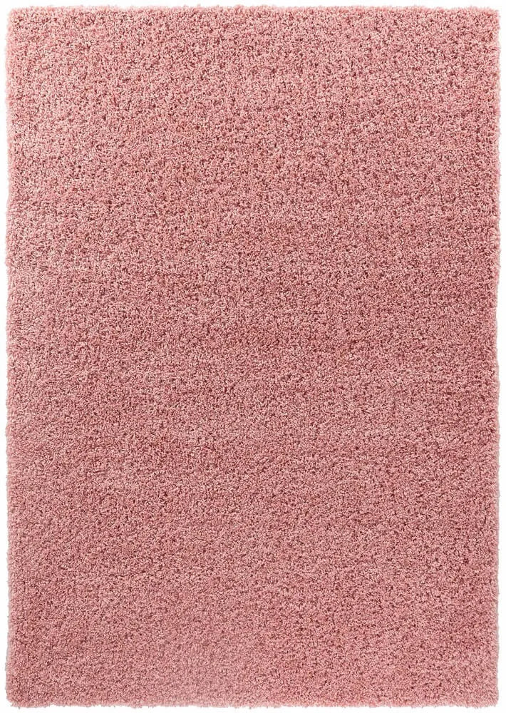 Oxford Living Room Area Rug Baby Pink