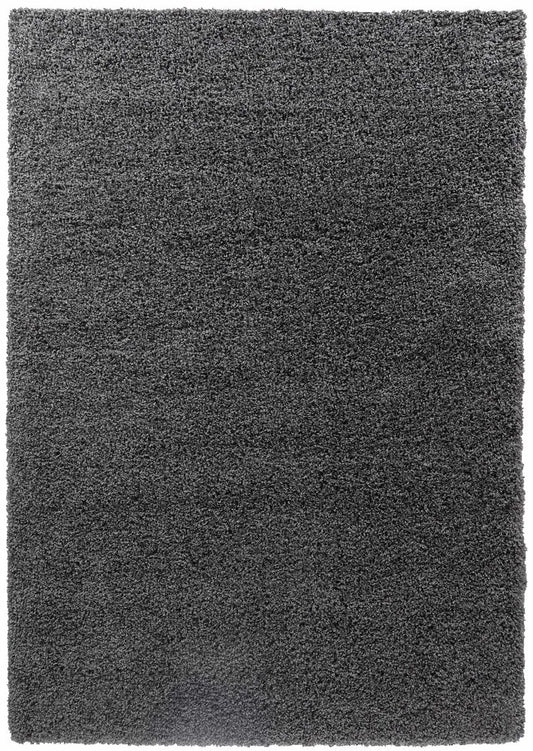 Oxford Living Room Area Rug Dark Grey