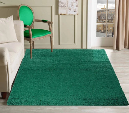 Oxford Living Room Area Rug Emerald