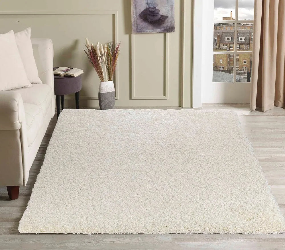 Oxford Living Room Area Rug Ivory