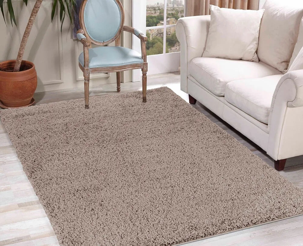 Oxford Living Room Area Rug Light Beige