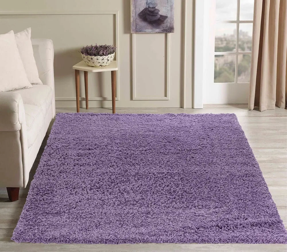 Oxford Living Room Area Rug Lilac / Purple