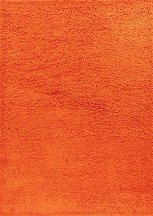 Oxford Living Room Area Rug Orange