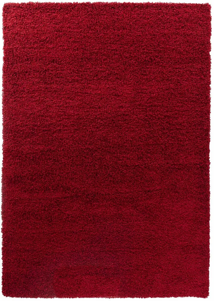 Oxford Living Room Area Rug Red