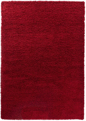 Oxford Living Room Area Rug Red