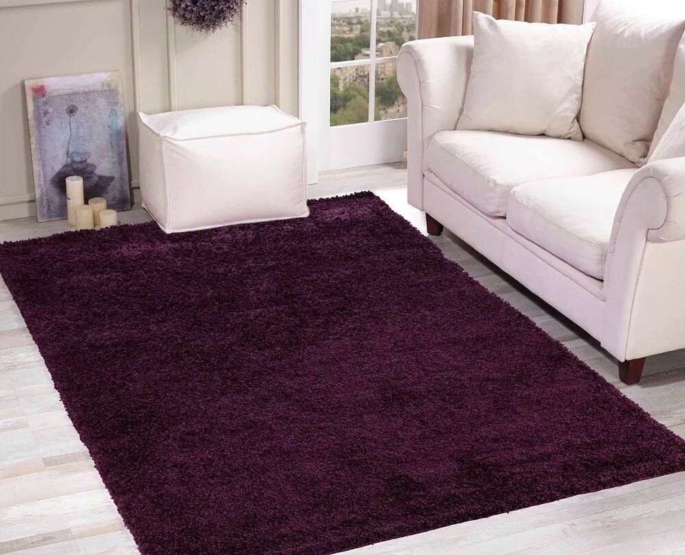 Oxford Living Room Area Rug Violet