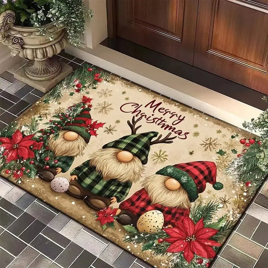 Christmas Gnome Doormat – Festive Mat