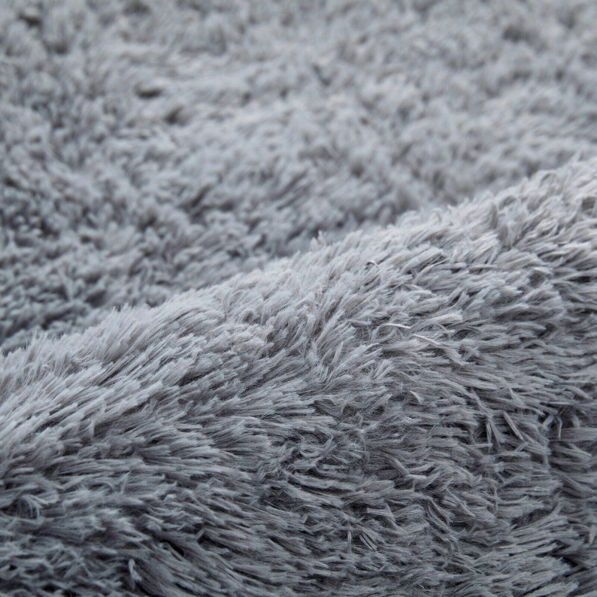 Soft Fluffy Decorative Grey Shaggy Rugs